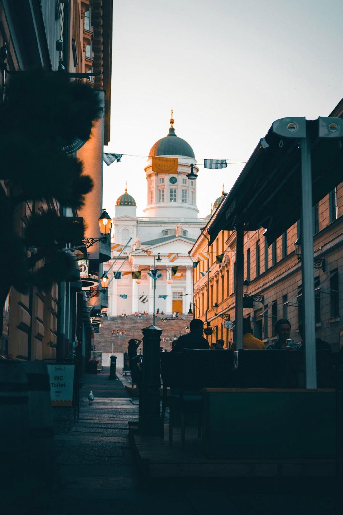Helsinki Cathedral at sunrise